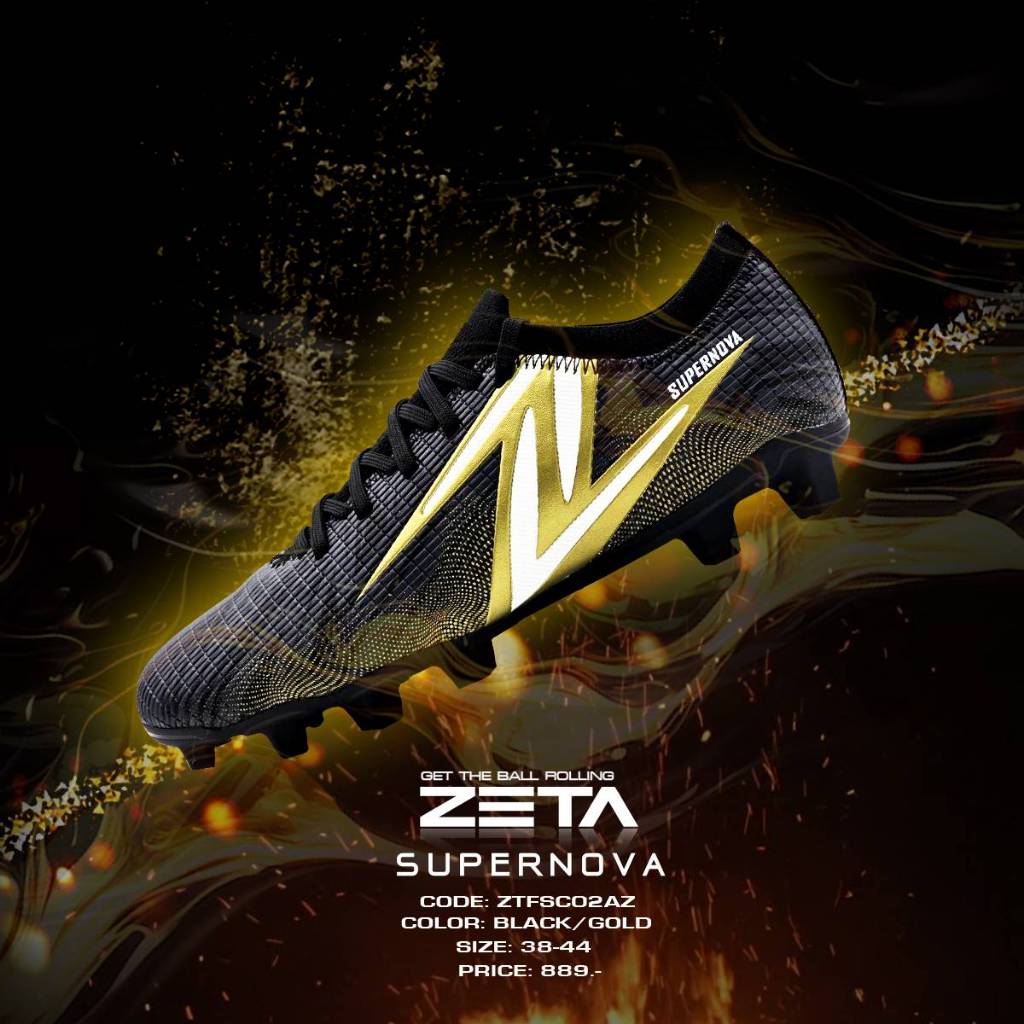 รองเท้าสตั๊ด ZETA SUPERNOVA ZTFSC02 ZTFSC03 ของแท้ รองเท้าสตั๊ดหุ้มข้อ - รูปที่ 7
