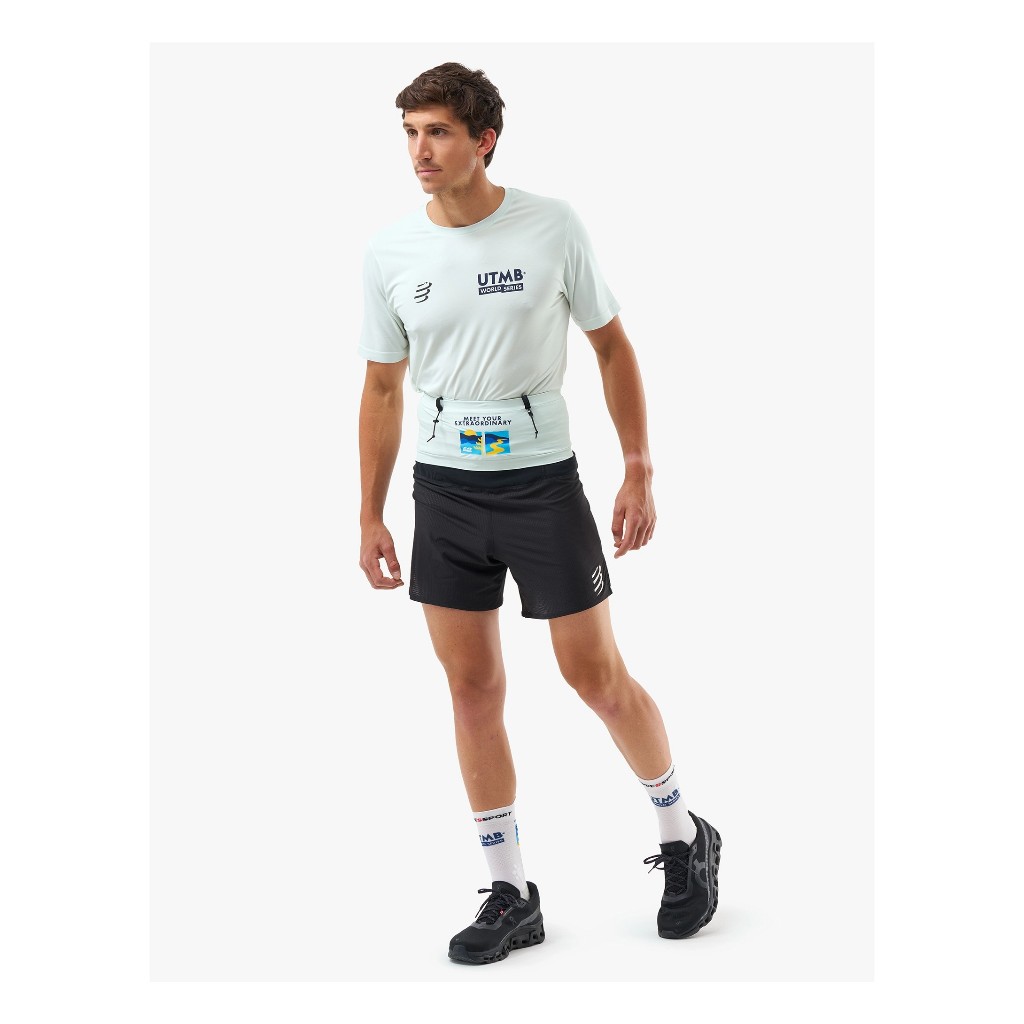 Compressport Pro Racing Socks v4.0 Trail 360° Print - UTMB 2025 ถุงเท้าวิ่ง เทรล - รูปที่ 2