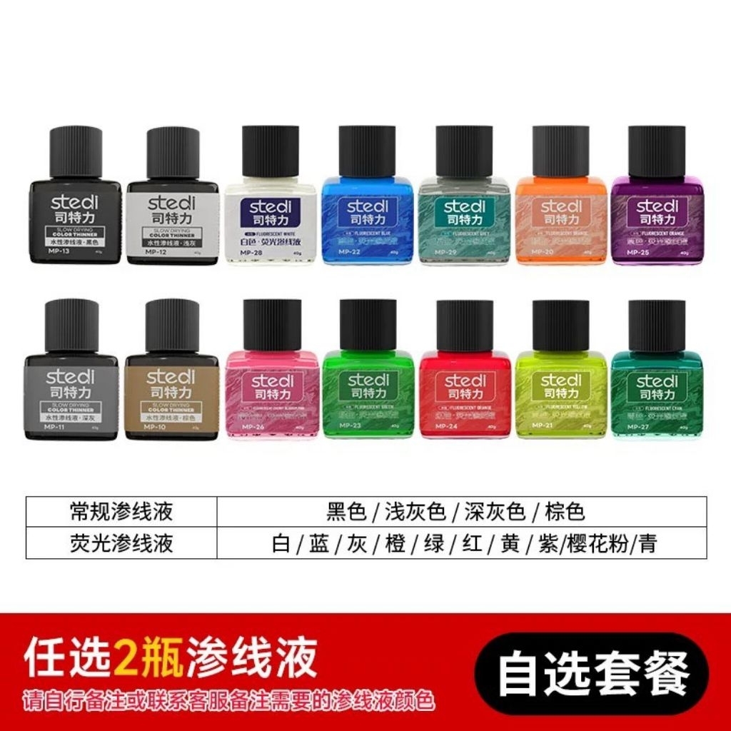 STEDI Brand Panel Line Accent Color & Fluorescent Panel line color (instock)
