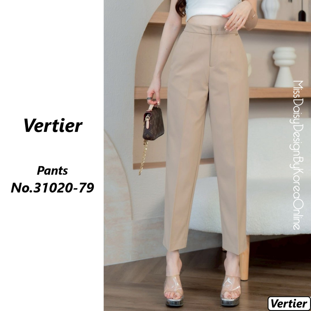 Vertier กางเกงขายาว 9 ส่วน No.31020 เนื้อผ้า Soft Tech (Cotton and Polyester Blend)