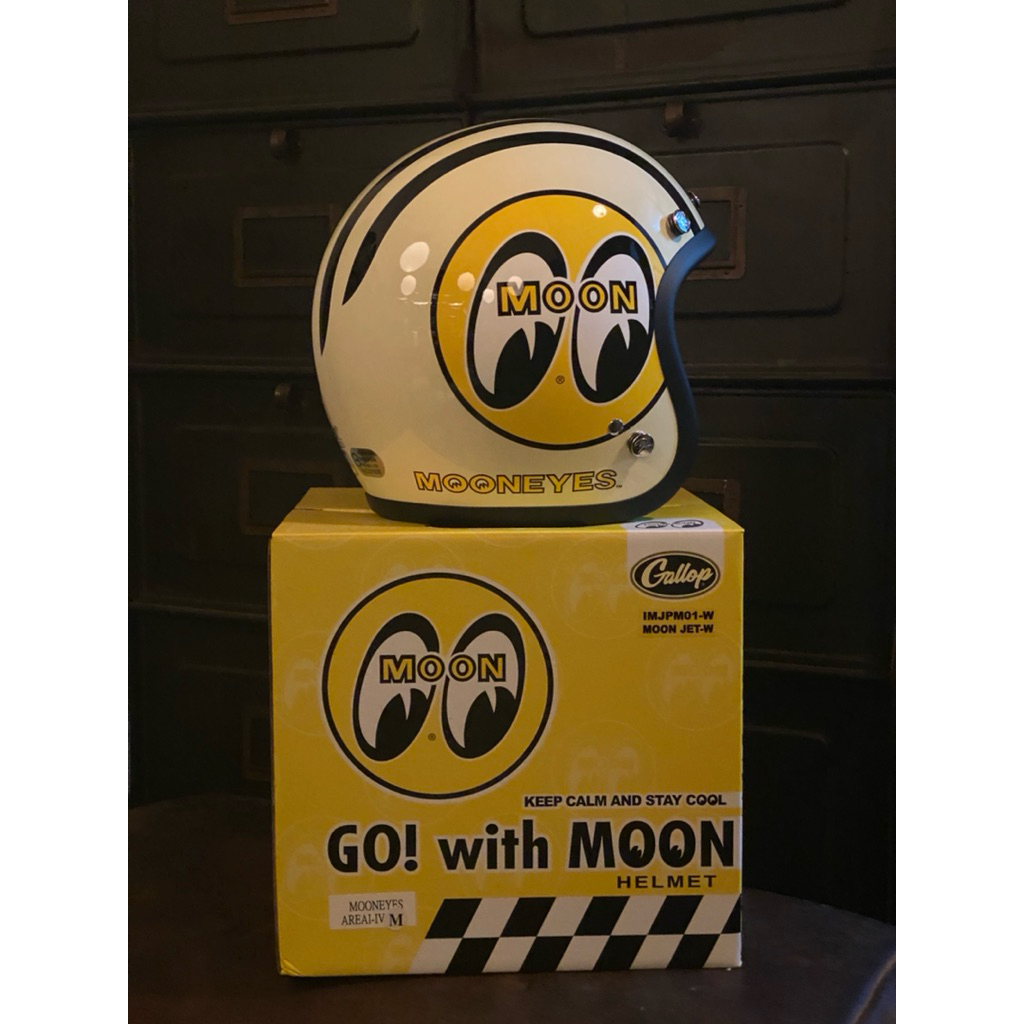 MOONEYES X GALLOP หมวก Retro Time Knight Taiwan Limited