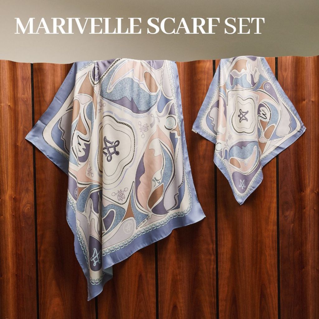 Merge Official – Marivelle Scarf Set (พร้อมส่ง)