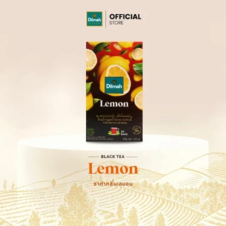 Dilmah ชาซอง ชาผลไม้ กลิ่นเลมอน | Fruit Fun Tea - Lemon 2g x 20Tbags (80275)