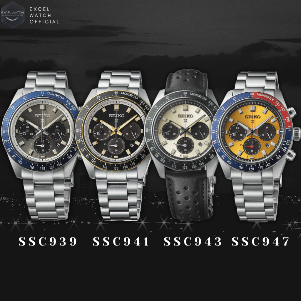 [ Excel Watch ] นาฬิกา SEIKO Prospex SPEEDTIMER รุ่น SSC939, SSC941, SSC943, SSC947