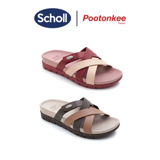 Scholl รองเท้าแตะแบบสวมสกอลล์-เพอซี่ Percy เทคโนโลยี ไบโอปริ…