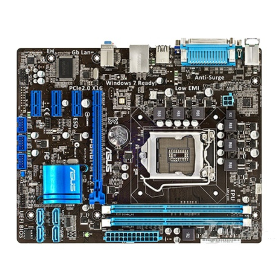 ASUS P8H61-M LX PLUSคอมพิวเตอร์ เมนบอร์ด Mainboards LGA1155