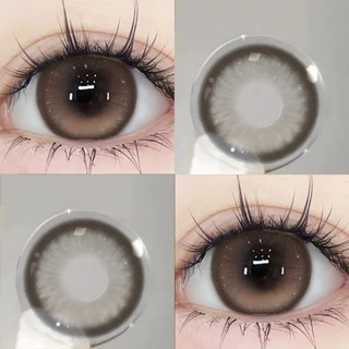 0.00-6.00 Midroo คอนแทคเลนส์ เลนส์ค่าสายตาสั้น snowflake เลนส์น่ารักๆ Juliet Contact Lens รายเดือน