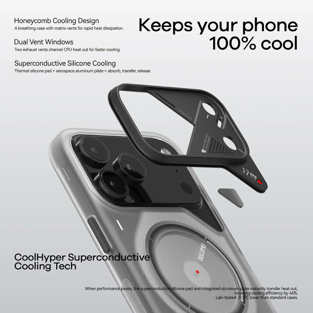 Aulumu a17 Frosted Case for 17ProMax/17Pro - รูปที่ 3