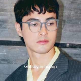 Sunnies Studios Anti-Rad Eyewear Gatsby (แว่นตากรองแสงสีฟ้า ไม่มีค่าสายตา สำหรับยูนิเซ็กส์)