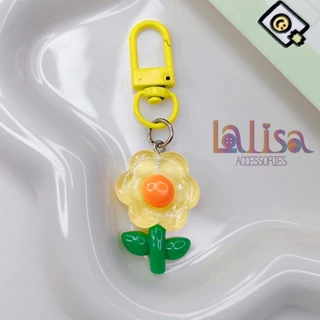 พวงกุญแจดอกเดซี่ สงาผ่าเผยดั้งโมอาน่า alloy key pandent YSH3229-2