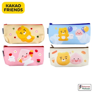 KAKAO KK1432 กระเป๋าดินสอ ใบกลาง คละลาย 1 ใบ KAKAO FRIENDS