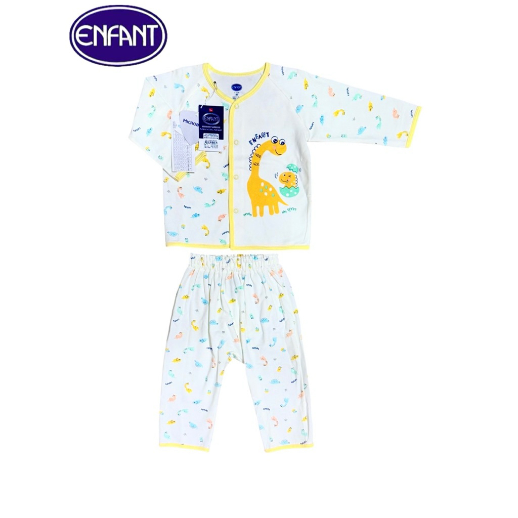Enfant New Collection ชุดนอนเด็กอองานฟองต์ แขนยาว ขายาว ลายใหม่ สำหรับเด็กอายุ ขนาด Size 70,80