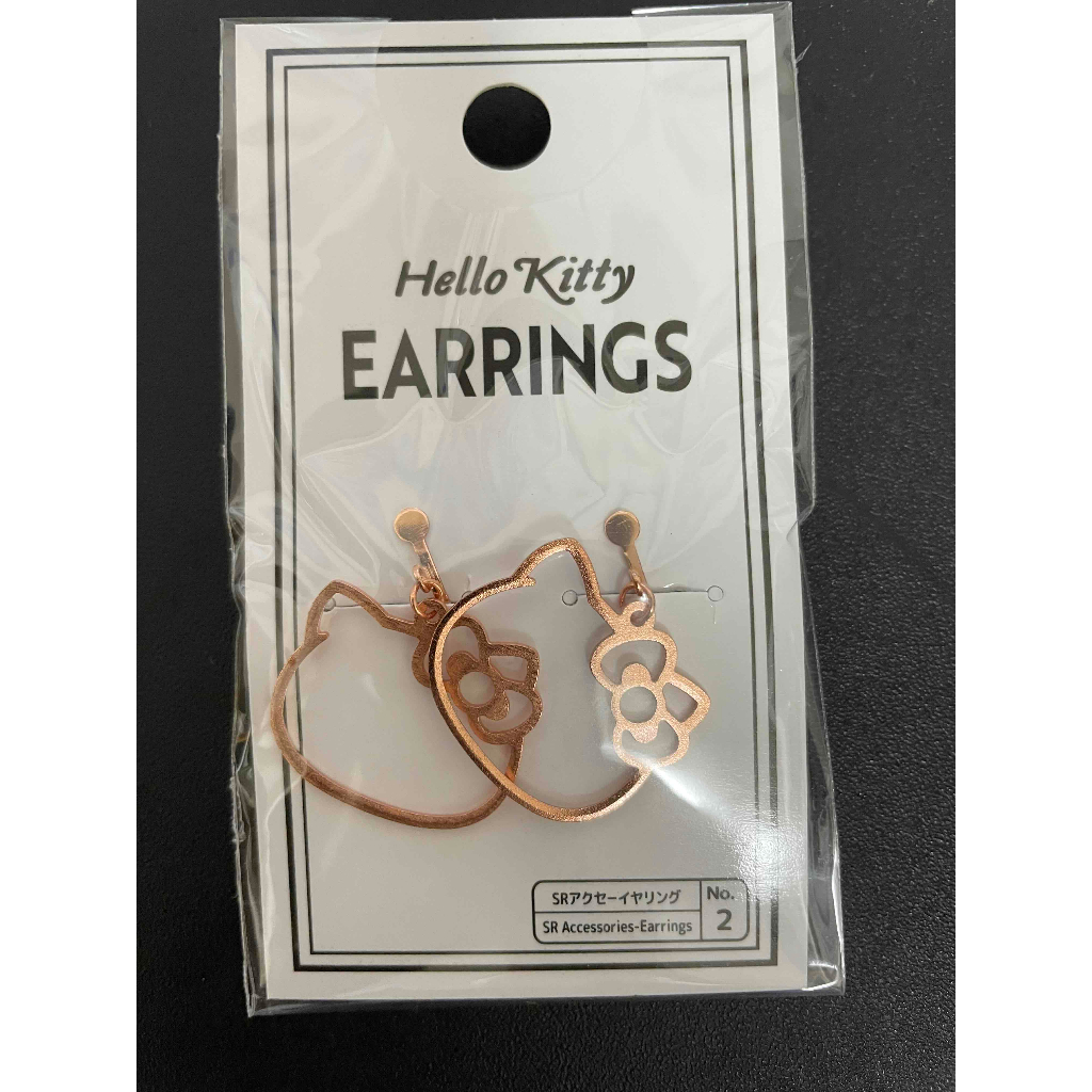 DAISO Sanrio Hello Kitty Earrings B Pink From Japan