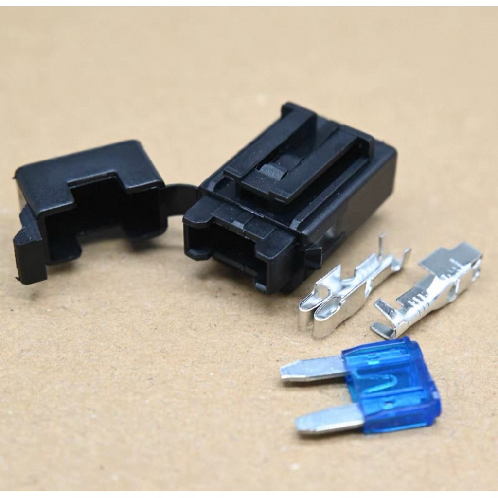 Dกระบอกฟิวส์เสียบ +ฟิวส์เล็ก +พิน