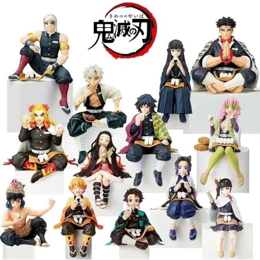 [ของแท้] ดาบพิฆาตอสูร ชุดกินข้าวปั้น - SEGA Kimetsu no Yaiba SPM figure
