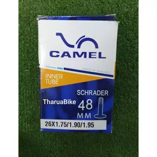 ยางในจักรยาน 700x23/25/28/32/35C 26x175-195 Camel จุ๊บ AVและFV
