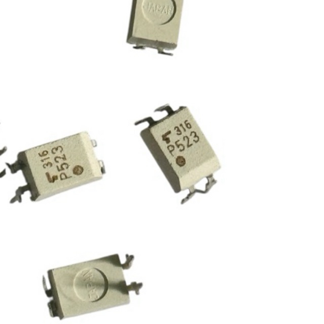 P523 TLP523-1  TLP523 Optocoupler, Darlington Output, 1 Channel, DIP, 4 Pins, 60 mA, 2.5 kV