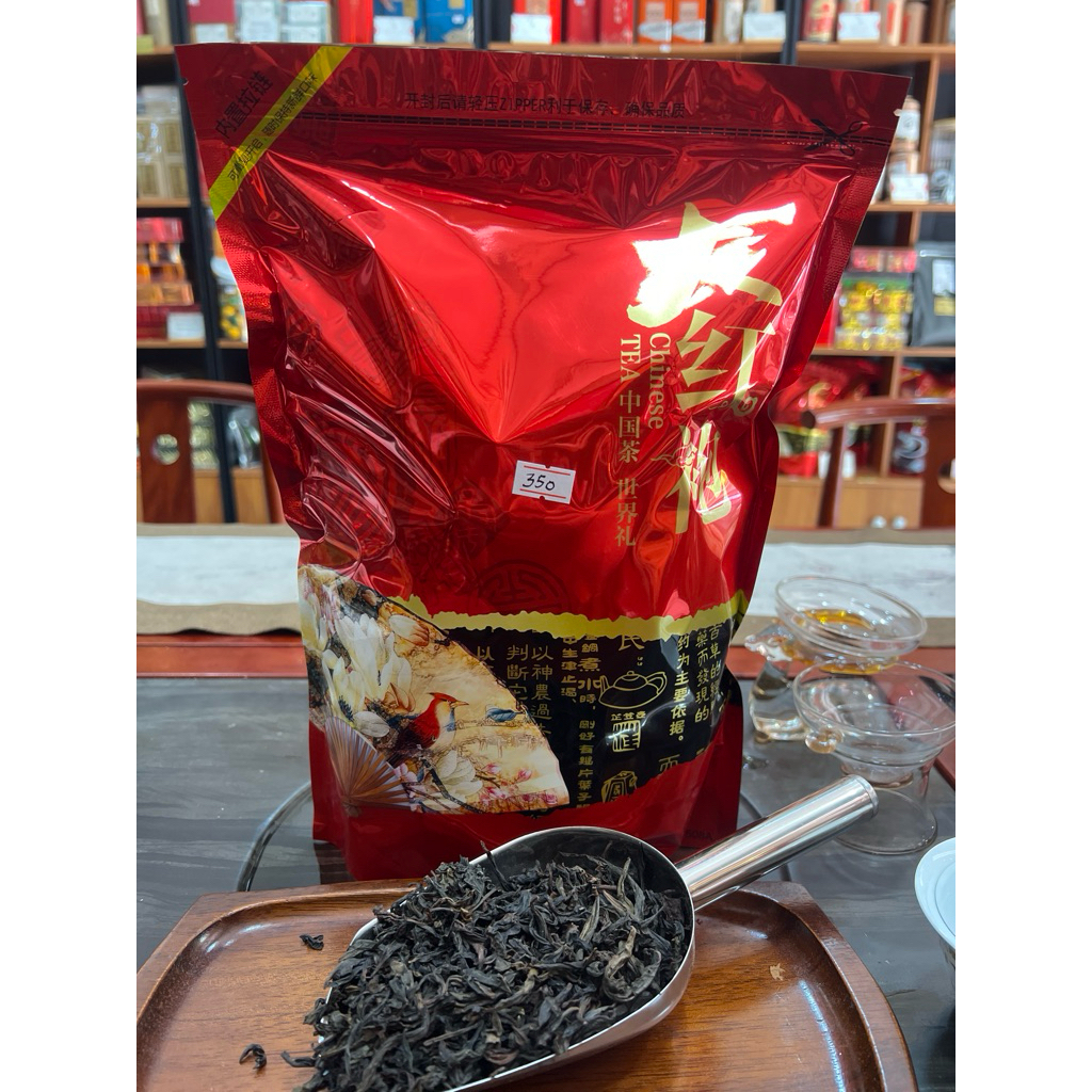 乌龙大红袍（ชาอูหลง ต้าหงเผา)500กรัม หอมนุ่มอร่อย