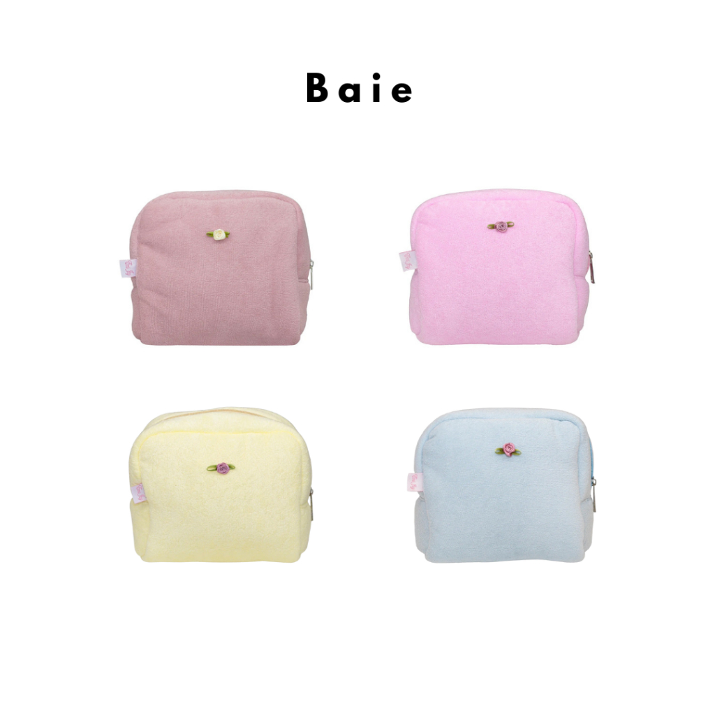 [พร้อมส่ง] Emi Jay terry pouch