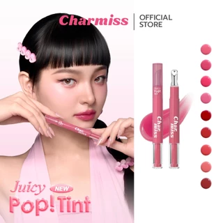 ลิปทินท์กลอสหัวเหล็ก ยิ่งเม้ม ยิ่งPOP!CHARMISS JUICY POP TINT ลิปทินท์กลอสหัวเหล็ก เบาสบาย ให้ริมฝีปากฉ่ำวาวแบบกระจก