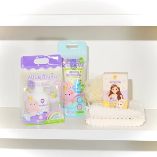 เซต3ชิ้น แชมพูอัญชันอโวคาโด+ครีมนวดอัญชันมะพร้าว+เซรั่มผมหอมกลิ่น Misslove , กลิ่นคุณหนู และ กลิ่น Lovely Princess