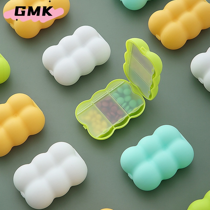 กล่องเก็บยา แบบพกพา กล่องยามินิ 6 ช่อง ลูกอม วิตามิน กล่องเก็บของ (พร้อมส่งค่ะ) G2775