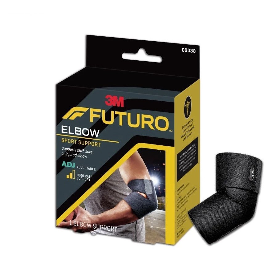 FUTURO ELBOW SUPPORT อุปกรณ์พยุงข้อศอก รุ่นปรับกระชับได้