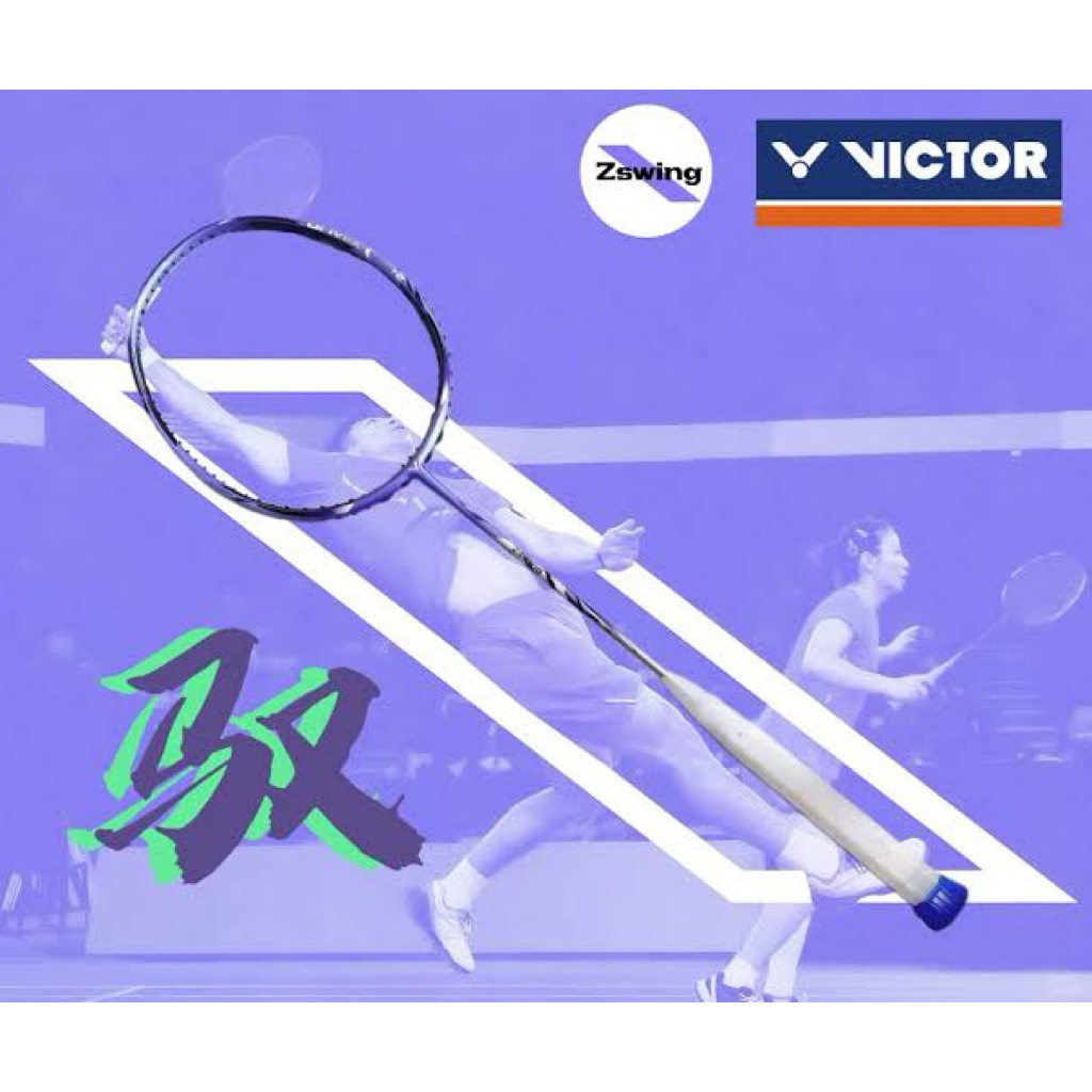 ไม้แบด Victor รุ่น Drive X 12 ZSwing ประกันบริษัทไทย 3 เดือน น้ำหนัก 4U