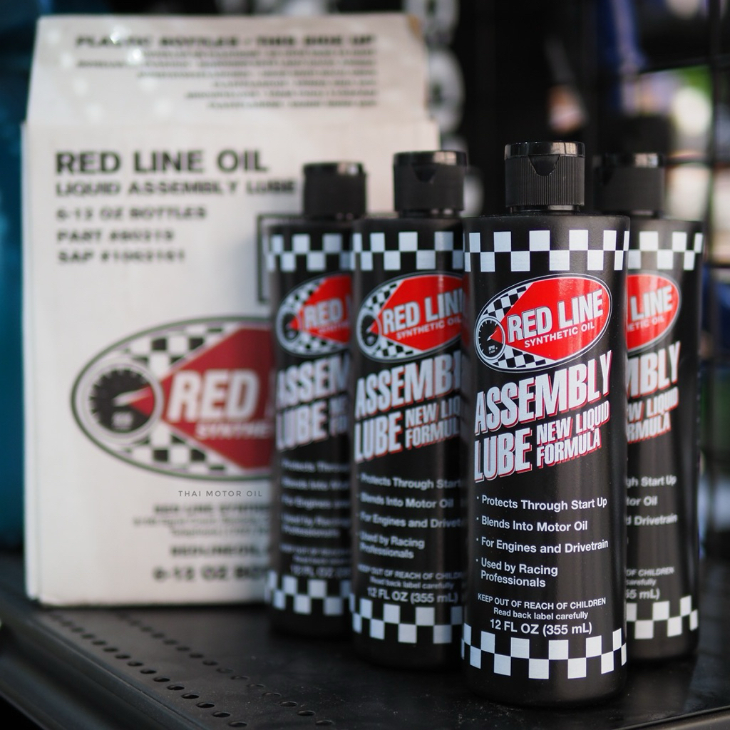 *ของแท้ จาก USA น้ำมันประกอบเครื่องยนต์ Red Line Liquid Assembly Lube ปกป้องเครื่องยนต์ตั้งแต่ก่อนสต