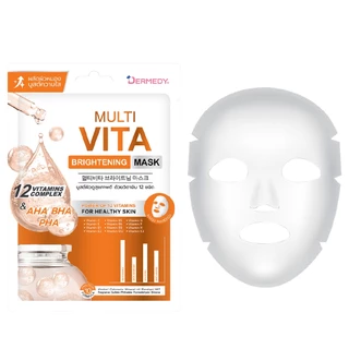 DERMEDY - Multi Vita Brightening Mask (25g) เดอร์มีดี มัลติ ไวต้า ไบรท์เทนนิ่ง มาสก์