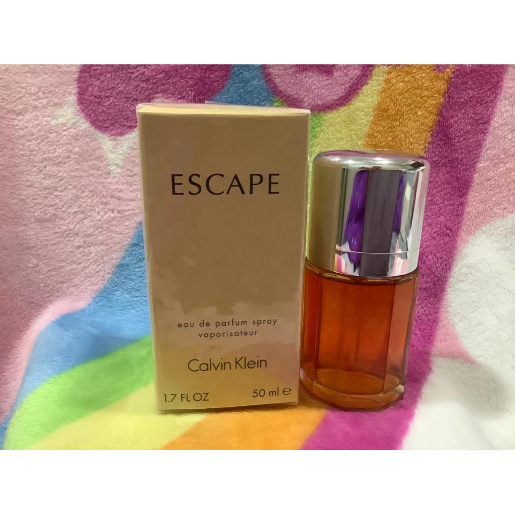 (ของแท้ 💯%)   น้ำหอม Escape Eau de Parfum Vaporisateur จากแบรนด์ Calvin Klein ขนาด 50 ml