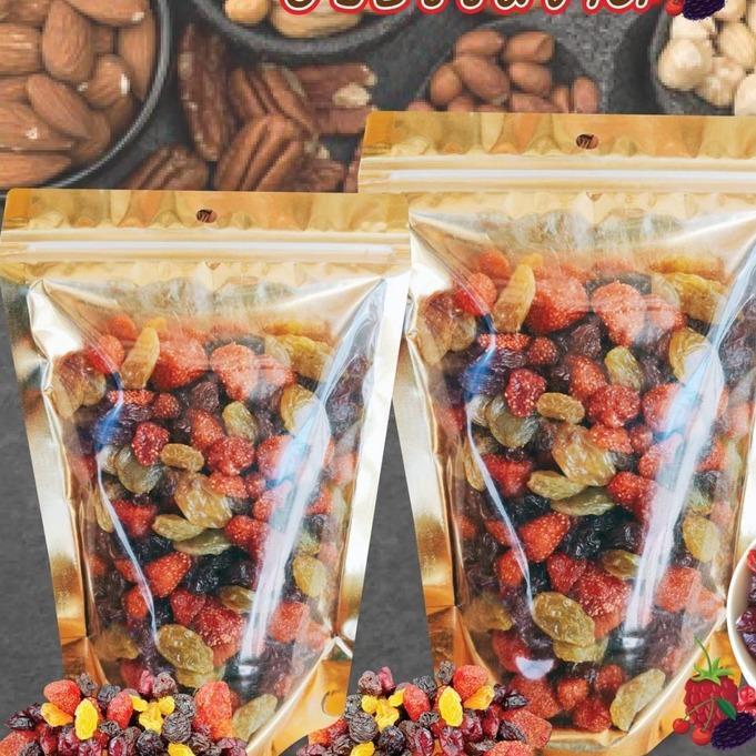 มิกซ์เบอร์รี่ Mix berry (ลูกเกดดำ ลูกเกดเหลือง สตรอว์เบอร์รี่ แครนเบอร์รี่ ) ธัญพืชเพื่อสุขภาพ รูปที่ 3