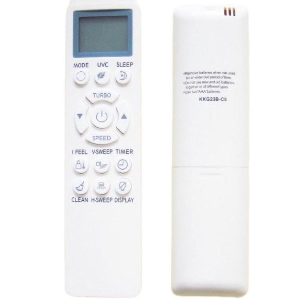 รีโมทแอร์ใช้สำหรับ CHIQ -KKG23B-C5 ตามภาพใส่ถ่านใช้งานได้เลย ราคา ถูกที่สุด ดีลบีเคเค แกลเลอรีภาพที่ 2