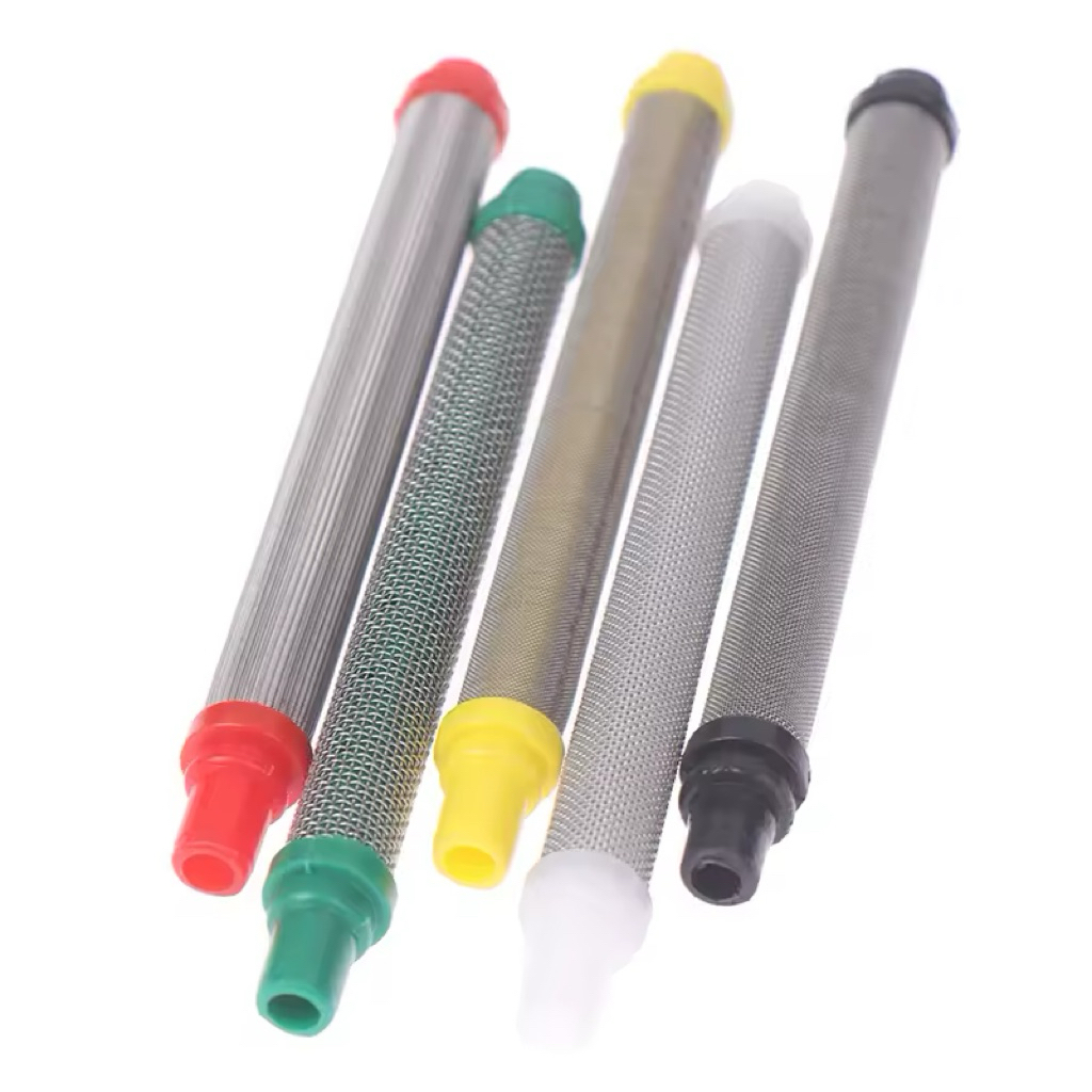 (ราคา/ชิ้น)กรองปืนพ่นสี ใส้กรองปืน airless สำหรับปืนเครื่องพ่นสีแรงดัน อะไหล่ปืนพ่นสีแรงดันสูง กรองสีให้เรียบเนียน