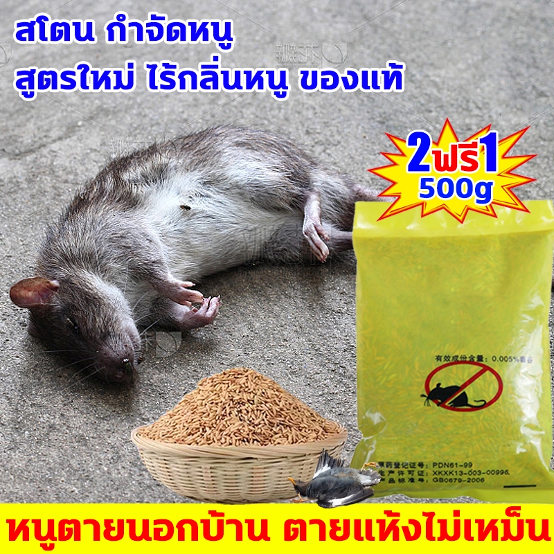 【มี อย. ของแท้】ยาเบื่อหนู สูตรตายแห้ง ยาเบื่อ หนู แรงๆ (หนูชอบมาก) ยากำจัดหนู 1 คืน ไวสุด ไม่ส่งกลิ่นเหม็น ยากำจัดหนูยาฆ