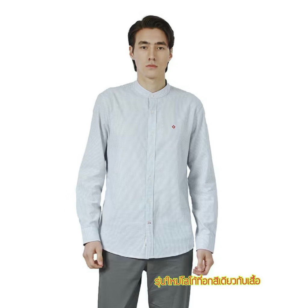 เสื้อผู้ชายแขนยาวคอจีน Jonh Henry ของแท้100%จากShop ป้าย 1,990 ลดเหลือ 398.-ไซด์ L อก44,Xl อก46
