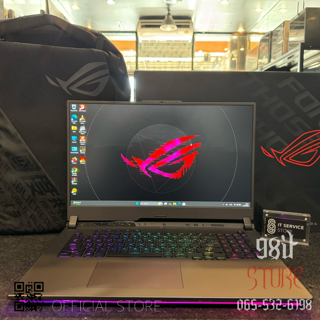 💻 NOTEBOOK ASUS ROG STRIX G17 G713PV-LL063W (ECLIPSE GRAY) Ryzen 9 7845HX 17.3"WQHD IPS Anti-Glare 2