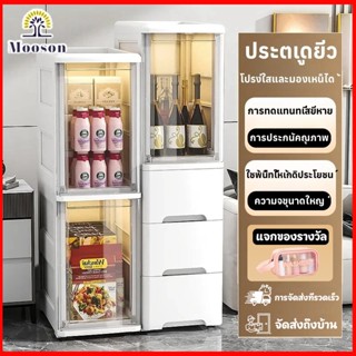 COD 🔥พร้อมส่ง🔥ตู้เก็บของลิ้นชัก 5/4/3ชั้น ตู้ลิ้นชักหนา มีล้…