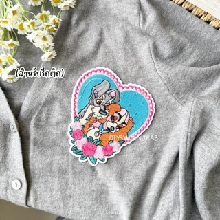 DIY ตัวรีดติดเสื้อผ้า กระเป๋า รองเท้า รีดกับวัสดุที่เป็นผ้าได้หลากชนิดหรือนำไปเย็บ ปะเสื้อผ้า งานปักผ้า หมา