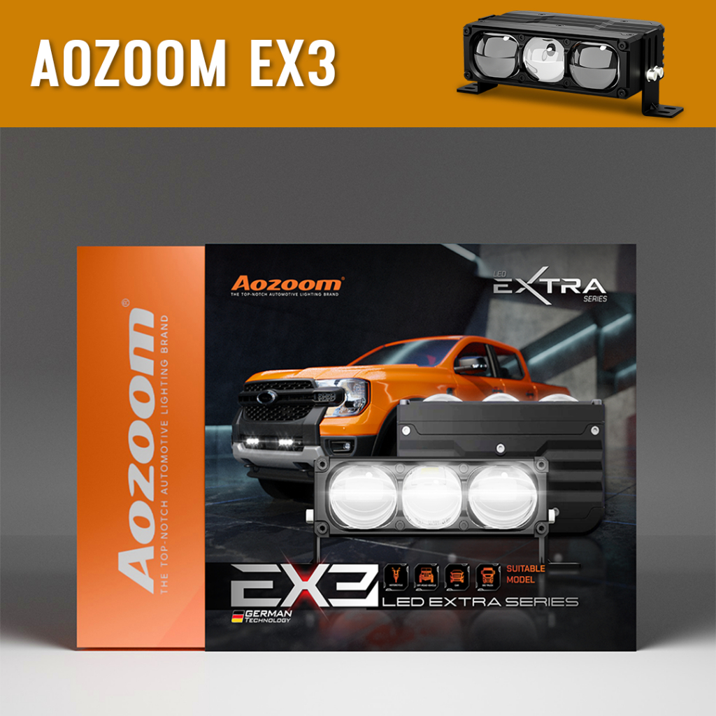 ไฟโปรเจคเตอร์ตัดหมอก Aozoom EX3
