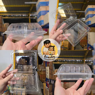 กล่องใสOPS ไม่เป็นไอน้ำ BL-19A รุ่นฝาล็อคในตัว แพ็ค100ใบ