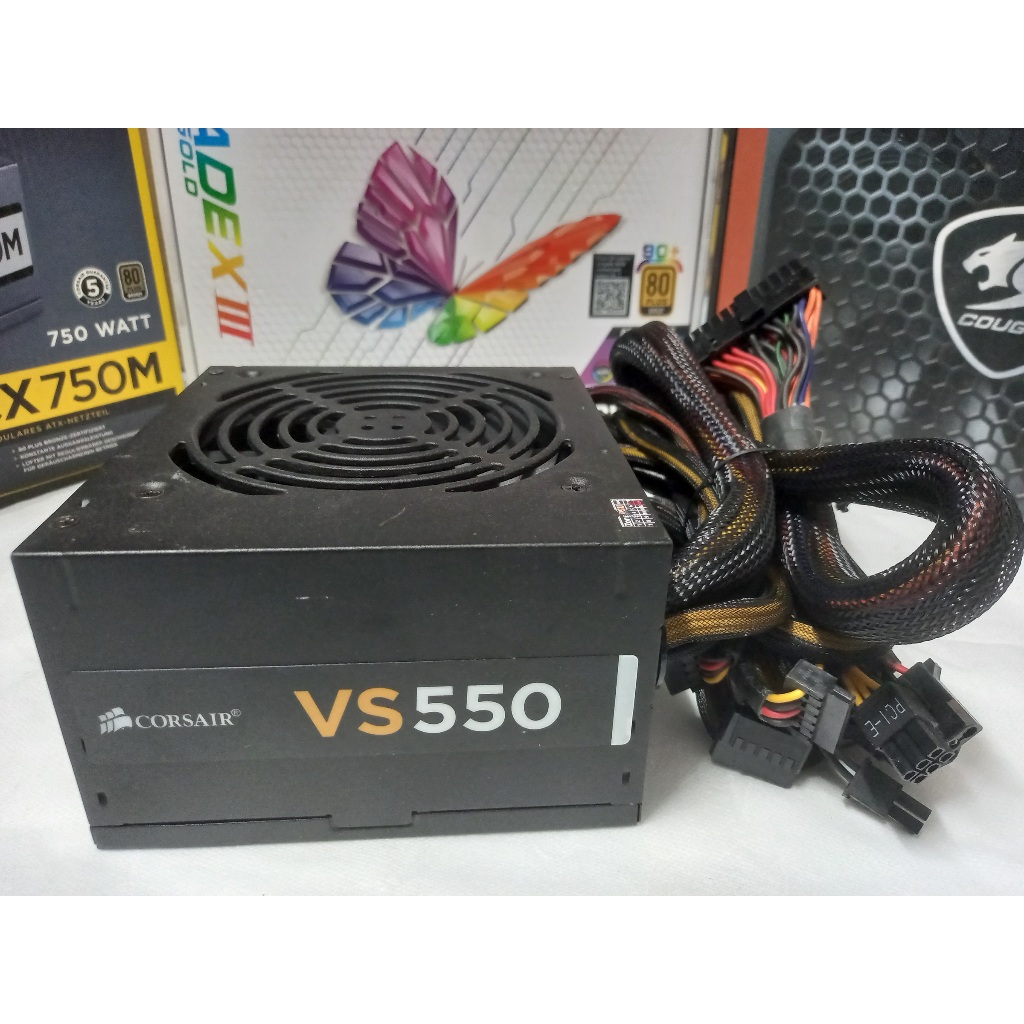 PSU ประกัน 3เดือน Corsair VS550 550w 80+White มือ2 / power supply / พาวเวอร์ซัพพลาย