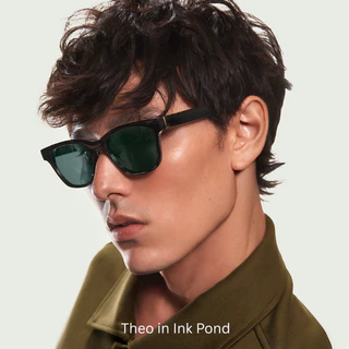 Sunnies Studios Theo (แว่นกันแดดแฟชั่นทรงสี่เหลี่ยม สำหรับยูนิเซ็กส์)