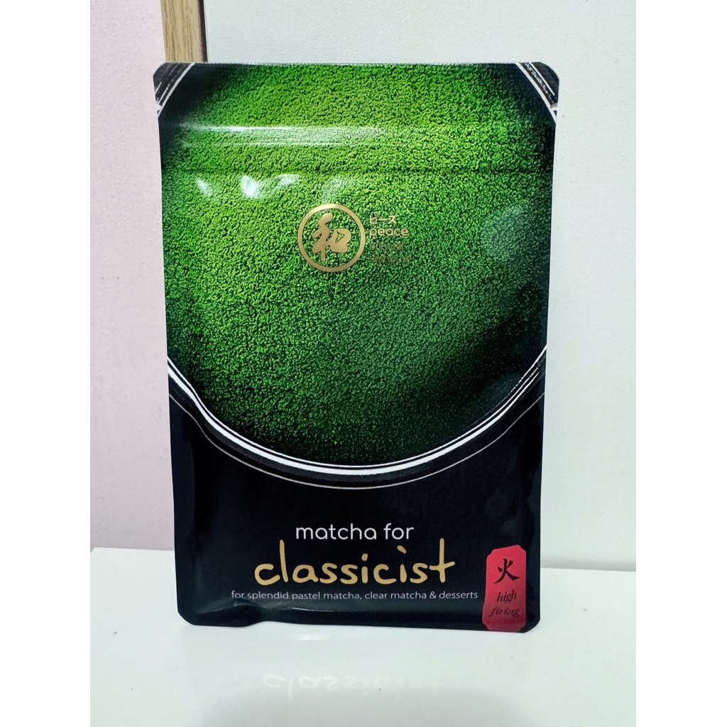 Peace Oriental Teahouse Matcha grade Classicist levels High firing 40 g. ของแท้💯%⭐️พร้อมส่ง⭐️