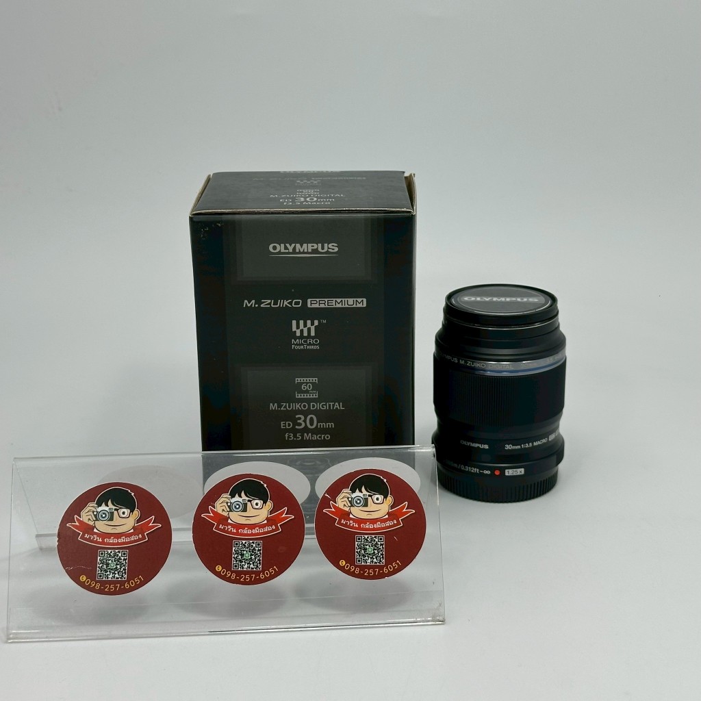 OM SYSTEM M.Zuiko Digital ED 30mm f/3.5 Macro Lens
