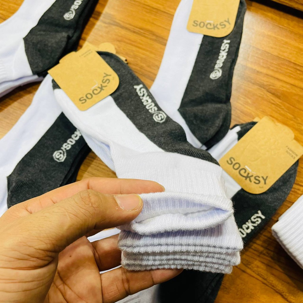 ถุงเท้านักเรียน SOCKSY ถุงเท้าใสทำงาน ข้อกลาง ขนาดฟรีไซส์ สินค้าพร้อมส่งค่ะ - รูปที่ 4