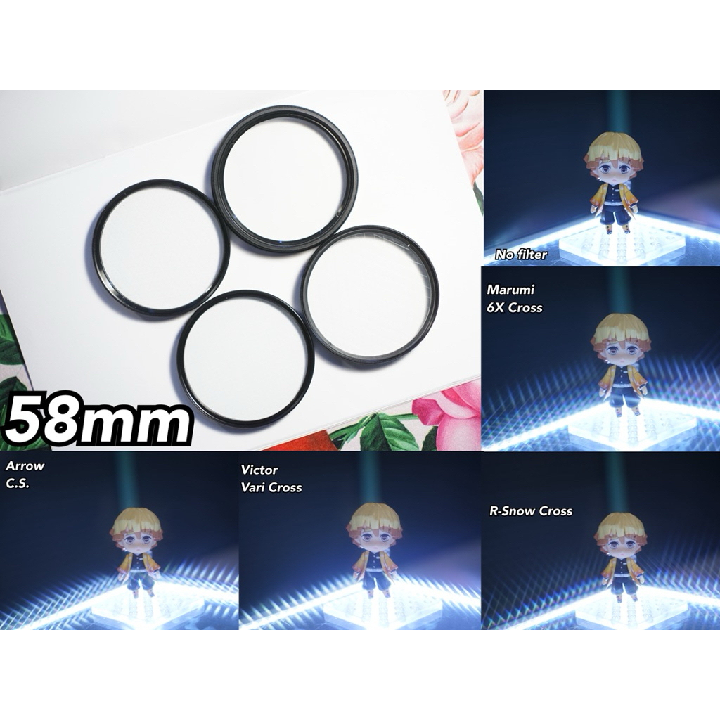 58mm Cross Filter ฟิลเตอร์