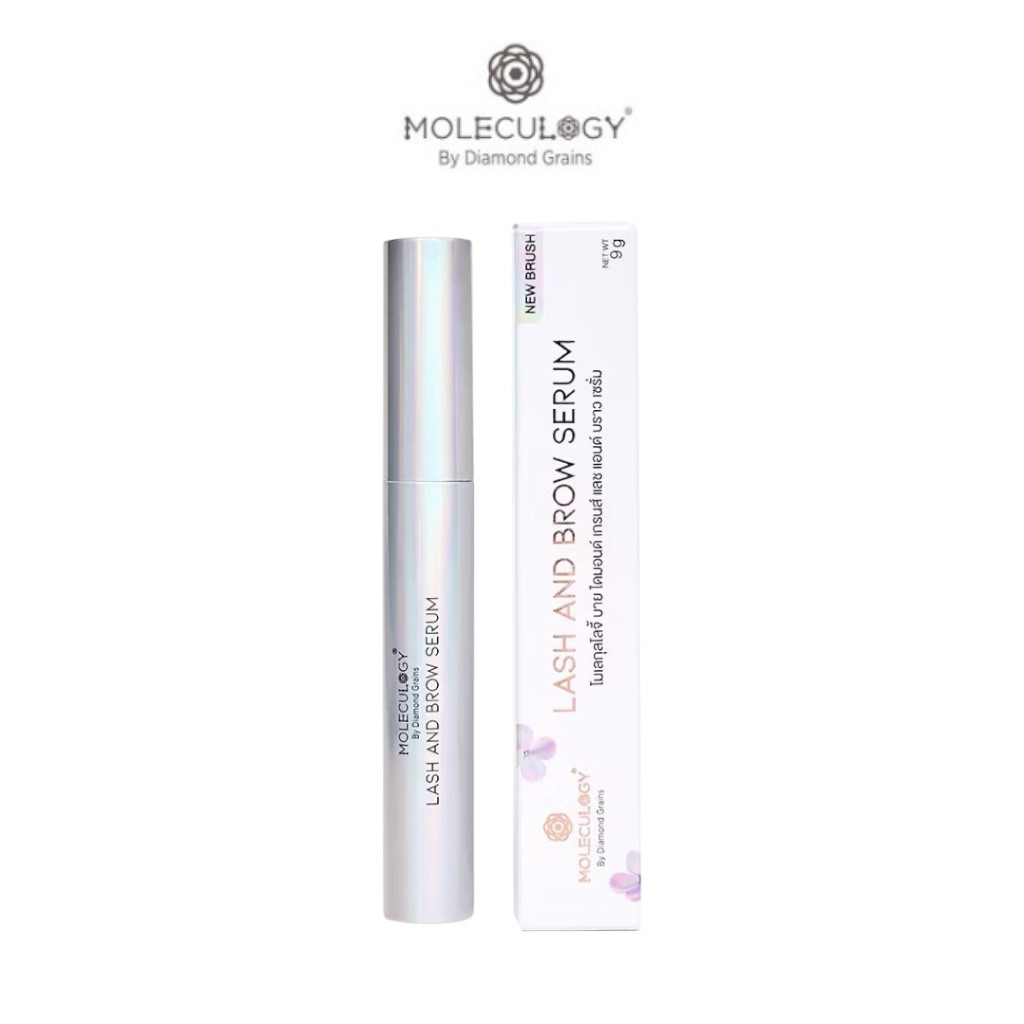 New! Moleculogy Lash & Brow Serum (9g.) 🇰🇷 เซรั่มบำรุงขนตายาวและขนคิ้ว / แปรงหัวใหม่