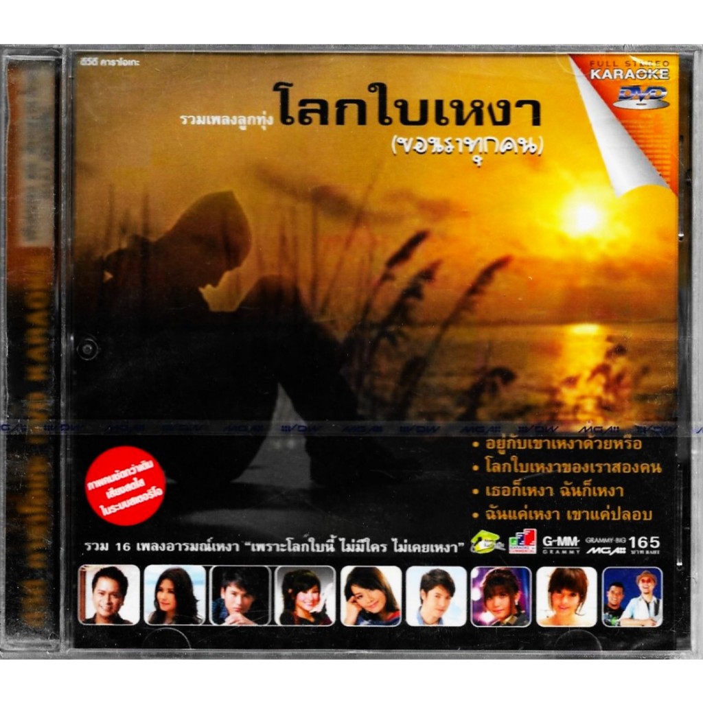 GMM MUSIC : DVD Karaoke - คาราโอเกะ รวมเพลงลูกทุ่ง โลกใบเหงา (ของเราทุกคน)