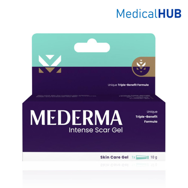 Mederma Intense Scar Gel เจลลด รอยแผลเป็น รอยแผลเป็นใหม่ และ รอยแผลเป็นเก่า ขนาด 10 กรัม 09905